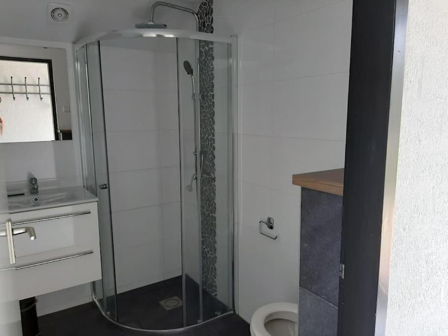 Vrijstaande Recreatiebungalow Met Slaapvide Posterholt Dış mekan fotoğraf